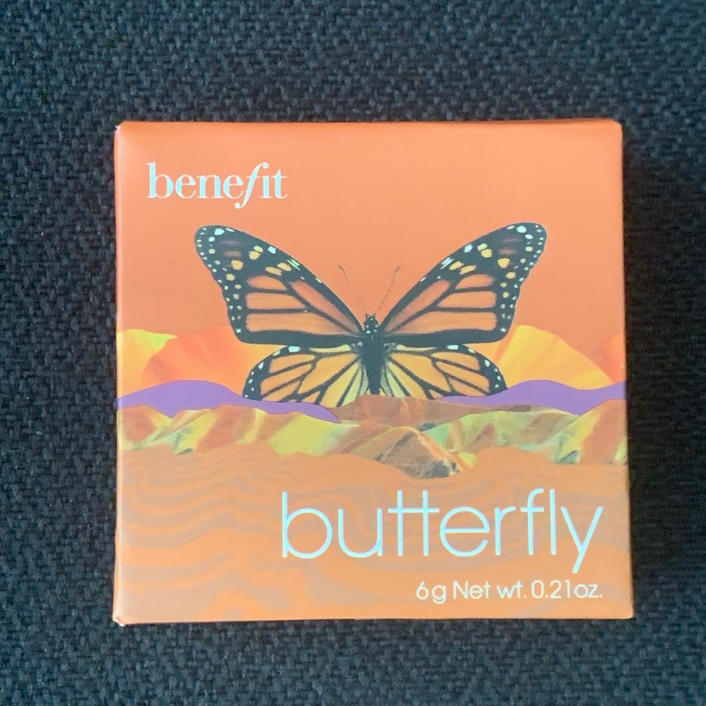 benefit  Butterfly blush # Golden orange blush